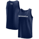 Seattle Seahawks Elements Tank Top College Navy