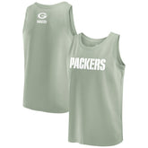 Green Bay Packers Elements Tank Top Light Green