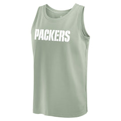 Green Bay Packers Elements Tank Top Light Green