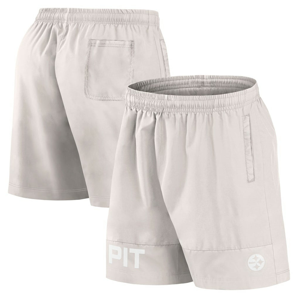 Pittsburgh Steelers Elements Shorts Cream