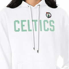 Boston Celtics G-III 4Her by Carl Banks Women's Dot Print Pullover Hoodie White
