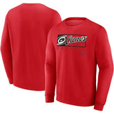NHL Carolina Hurricanes Fanatics Focus Fleece Pullover Sweatshirt - Red