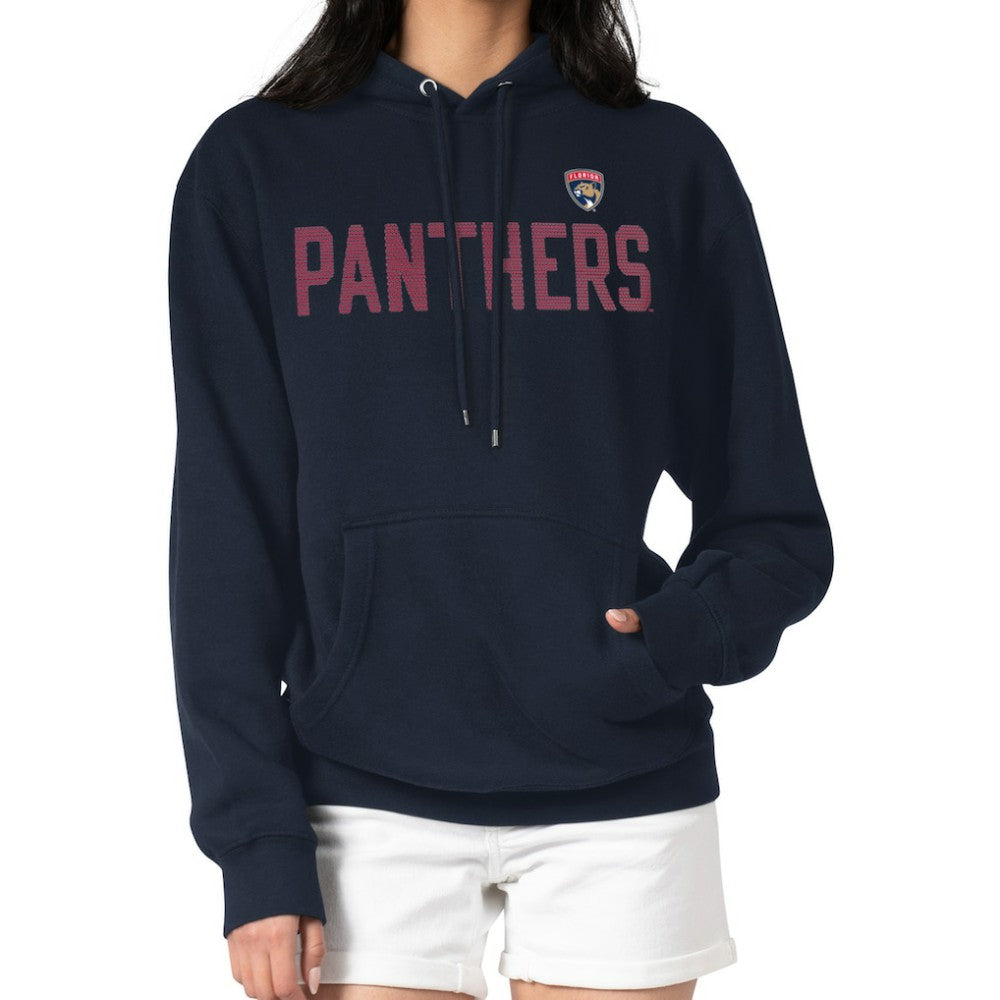 NHL Florida Panthers G-III 4Her by Carl Banks Women's Dot Print Pullover Hoodie - Navy