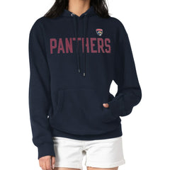 NHL Florida Panthers G-III 4Her by Carl Banks Women's Dot Print Pullover Hoodie - Navy