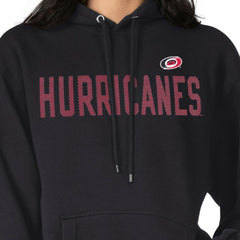 NHL Carolina Hurricanes G-III 4Her by Carl Banks Women's Dot Print Pullover Hoodie - Black