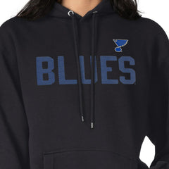 NHL St. Louis Blues G-III 4Her by Carl Banks Women's Dot Print Pullover Hoodie - Black