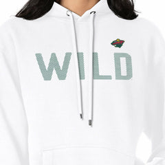 NHL Minnesota Wild G-III 4Her by Carl Banks Women's Dot Print Pullover Hoodie - White