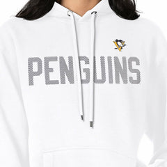 NHL Pittsburgh Penguins G-III 4Her by Carl Banks Women's Dot Print Pullover Hoodie - White
