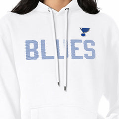 NHL St. Louis Blues G-III 4Her by Carl Banks Women's Dot Print Pullover Hoodie - White