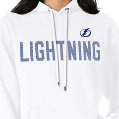 NHL Tampa Bay Lightning G-III 4Her by Carl Banks Women's Dot Print Pullover Hoodie - White