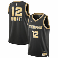 NBA Ja Morant Memphis Grizzlies Unisex Select Series Swingman Jersey?- Black