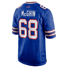 NFL Garrett McGhin Buffalo Bills Team Game Jersey - Royal