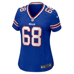NFL Garrett McGhin Buffalo Bills Women's Team Game Jersey - Royal