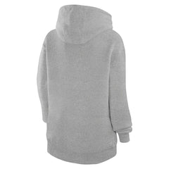 Miami Dolphins Starter Unisex Half Ball Team Fleece Pullover Hoodie Heather Gray