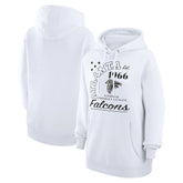 Atlanta Falcons Starter Unisex Arch Team Fleece Pullover Hoodie White