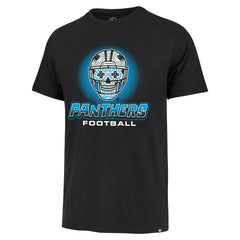 Carolina Panthers '47 Sugar Skull T-Shirt Black