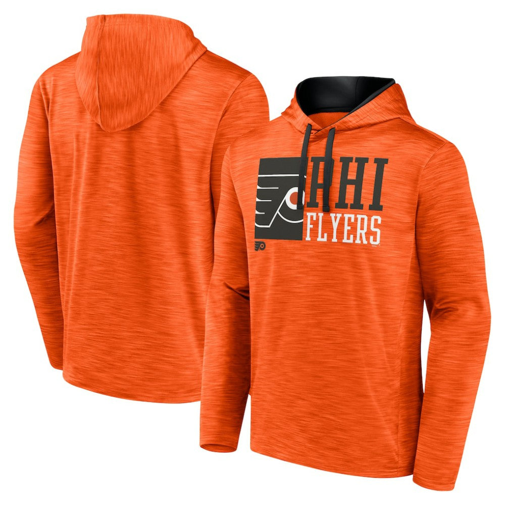 NHL Philadelphia Flyers Fanatics Never Quit Pullover Hoodie - Orange
