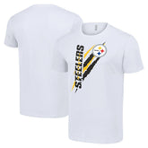 Pittsburgh Steelers Starter Color Scratch T-Shirt White