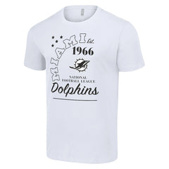 Miami Dolphins Starter City Arch Team T-Shirt White