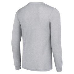 Detroit Lions Starter Half Ball Team Long Sleeve T-Shirt Heather Gray