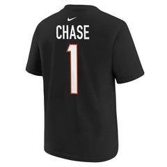 Ja'Marr Chase Cincinnati Bengals Preschool Player Name & Number T-Shirt Black