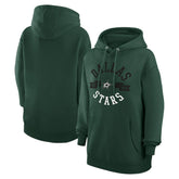 NHL Dallas Stars G-III 4Her by Carl Banks Women's City Graphic Fleece Pullover Hoodie - Green