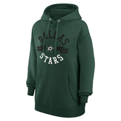 NHL Dallas Stars G-III 4Her by Carl Banks Women's City Graphic Fleece Pullover Hoodie - Green