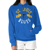NHL St. Louis Blues G-III 4Her by Carl Banks Women's City Graphic Fleece Pullover Hoodie - Blue