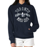 NHL Toronto Maple Leafs G-III 4Her by Carl Banks Women's City Graphic Fleece Pullover Hoodie - Navy