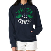 NHL Vancouver Canucks G-III 4Her by Carl Banks Women's City Graphic Fleece Pullover Hoodie - Navy