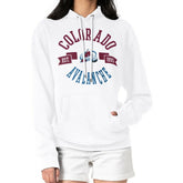 NHL Colorado Avalanche G-III 4Her by Carl Banks Women's City Graphic Fleece Pullover Hoodie - White