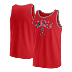 Los Angeles Angels Fanatics Bet Tank Top - Red Tanks