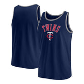 Minnesota Twins Fanatics Bet Tank Top - Navy Tanks