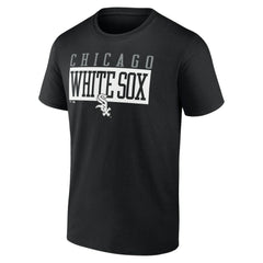 Chicago White Sox Fanatics Hard To Beat T-Shirt - Black T-shirts