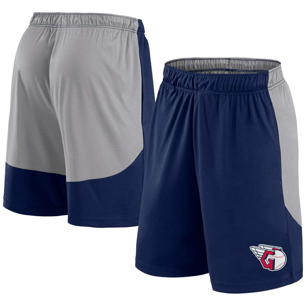 Cleveland Guardians Fanatics Go Hard Shorts - Navy/Gray Shorts