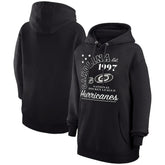NHL Carolina Hurricanes Starter Arch City Team Graphic Fleece Pullover Hoodie - Black