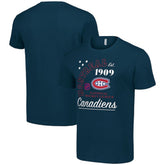 NHL Montreal Canadiens Starter Arch City Team Graphic T-Shirt - Navy