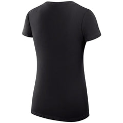 NHL Dallas Stars G-III 4Her by Carl Banks Women's Super-Slim Fit Lightweight Dot Print Team V-Neck T-Shirt - Black