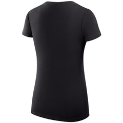 NHL Philadelphia Flyers G-III 4Her by Carl Banks Women's Super-Slim Fit Lightweight Dot Print Team V-Neck T-Shirt - Black