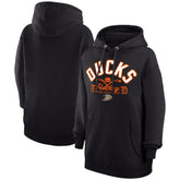 NHL Anaheim Ducks Starter Puck Pullover Hoodie - Black