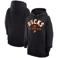 NHL Anaheim Ducks Starter Puck Pullover Hoodie - Black