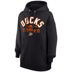 NHL Anaheim Ducks Starter Puck Pullover Hoodie - Black