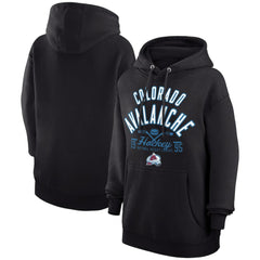 NHL Colorado Avalanche Starter Puck Pullover Hoodie - Black