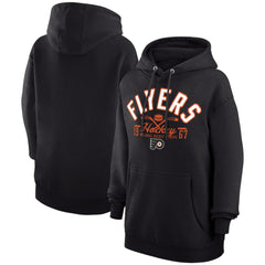 NHL Philadelphia Flyers Starter Puck Pullover Hoodie - Black