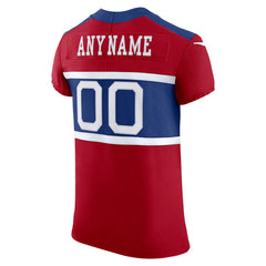 NFL New York Giants Alternate Vapor F.U.S.E. Elite Custom Jersey - Red