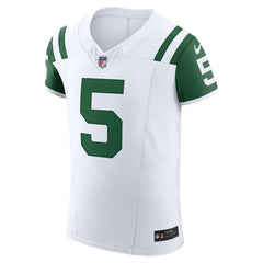NFL Garrett Wilson New York Jets Classic Alternate Vapor F.U.S.E. Elite Jersey - White