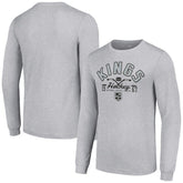 NHL Los Angeles Kings Starter Puck Long Sleeve T-Shirt - Heather Gray