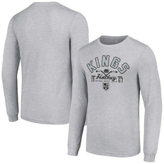 NHL Los Angeles Kings Starter Puck Long Sleeve T-Shirt - Heather Gray