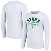 NHL Dallas Stars Starter Puck Long Sleeve T-Shirt - White