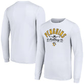 NHL Pittsburgh Penguins Starter Puck Long Sleeve T-Shirt - White